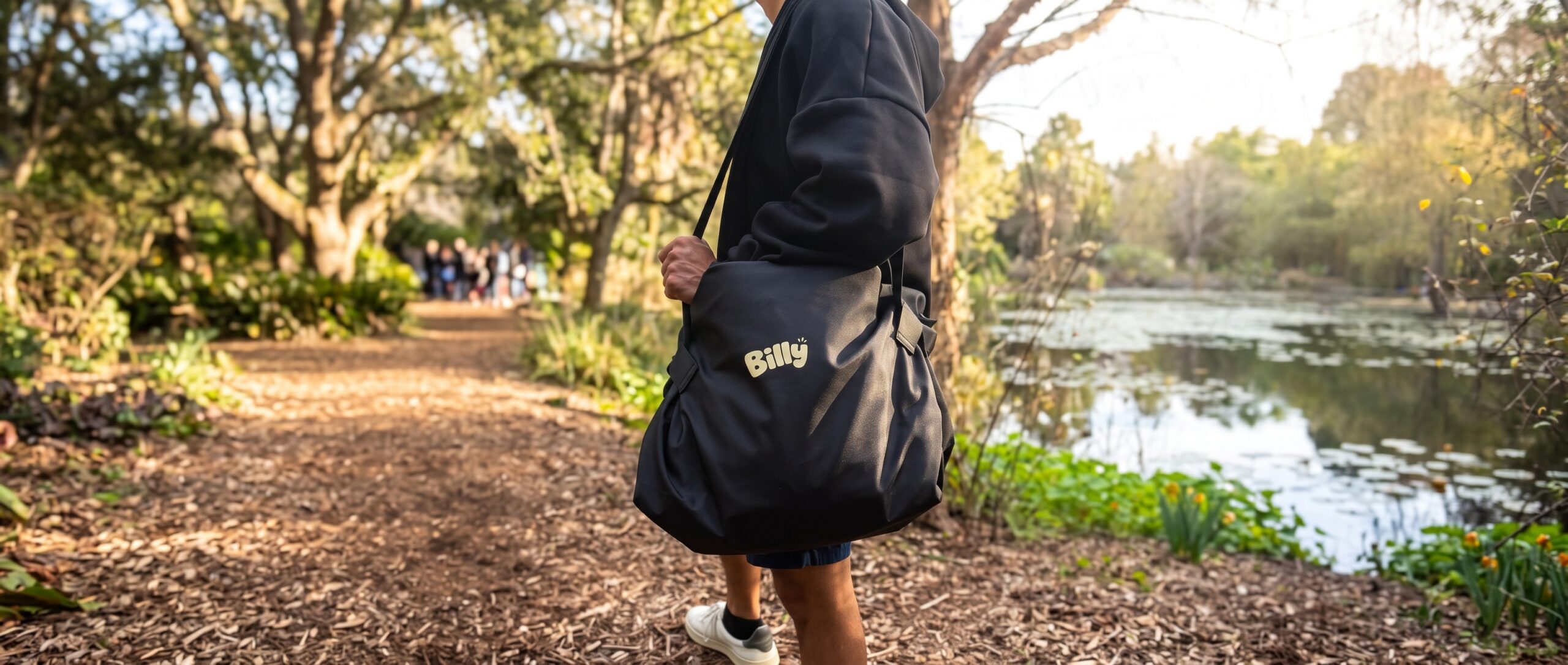 Billy tote bags in everyday lifestyle setting